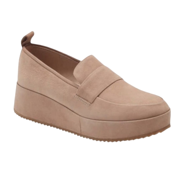 EILEEN FISHER Max Wedge‎ Loafer Shoes Earth Size 8